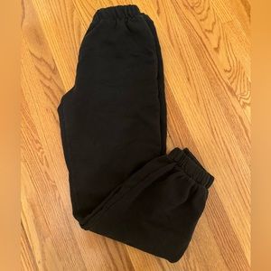 John Galt black sweatpants